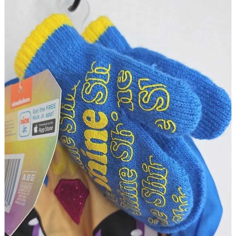 SHIMMER & SHINE WINTER HAT/ GLOVES SET 1 SHINE SET SMALL Toddler Snow‎